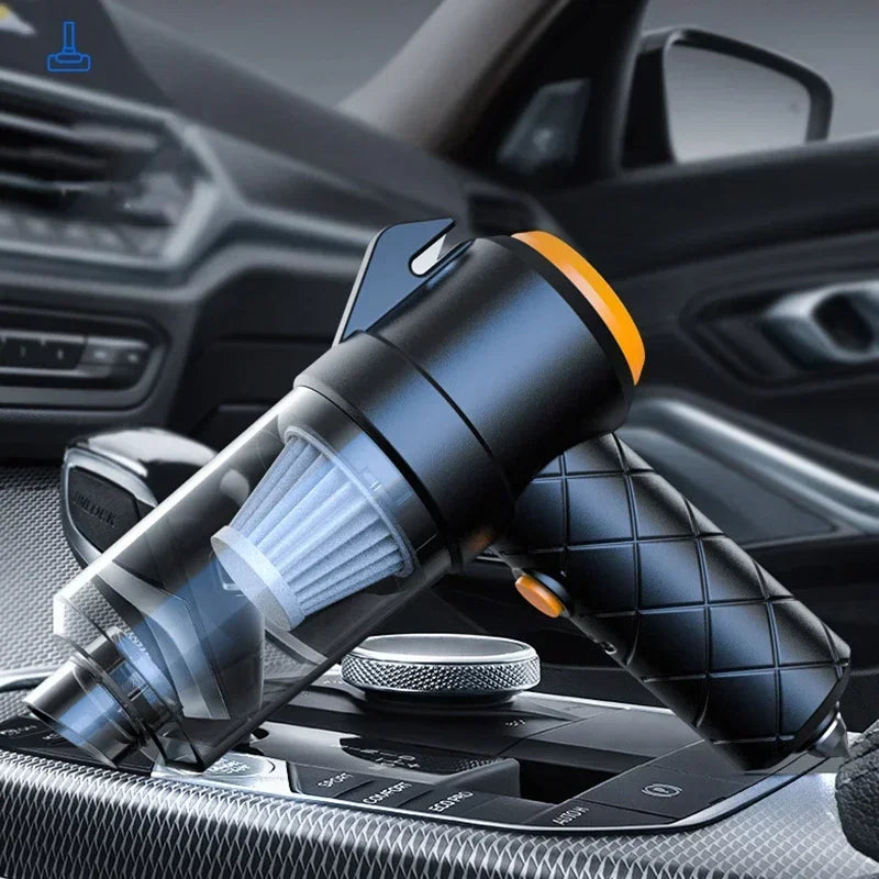 Hazarz Cleanix 9000PA 6-in-1 Car Vacuum is a Portable,Multifunctionl cleaning device